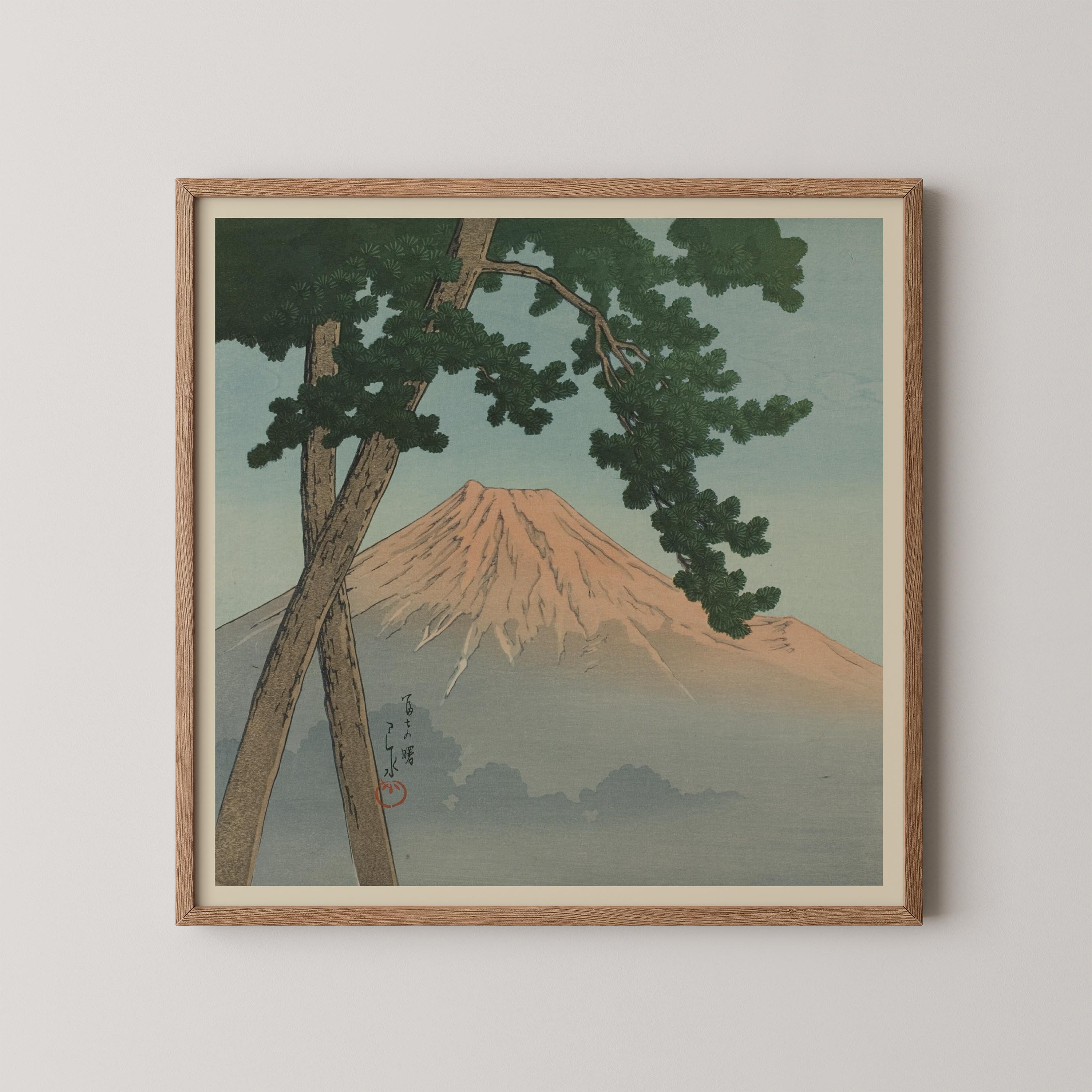 Mount Fuji at Daybreak