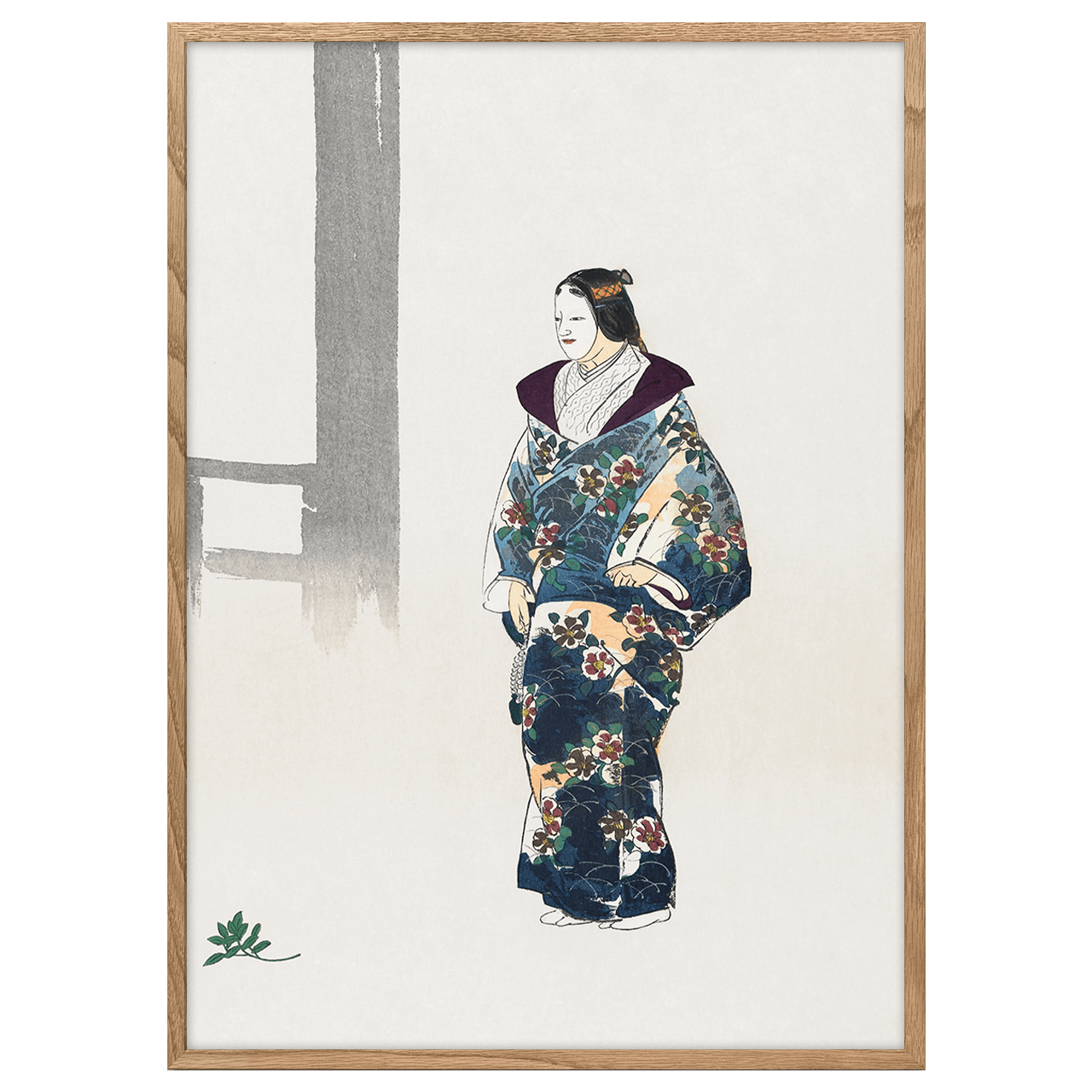 Actor in the No Play Tomonaga by Kogyo Tsukioka