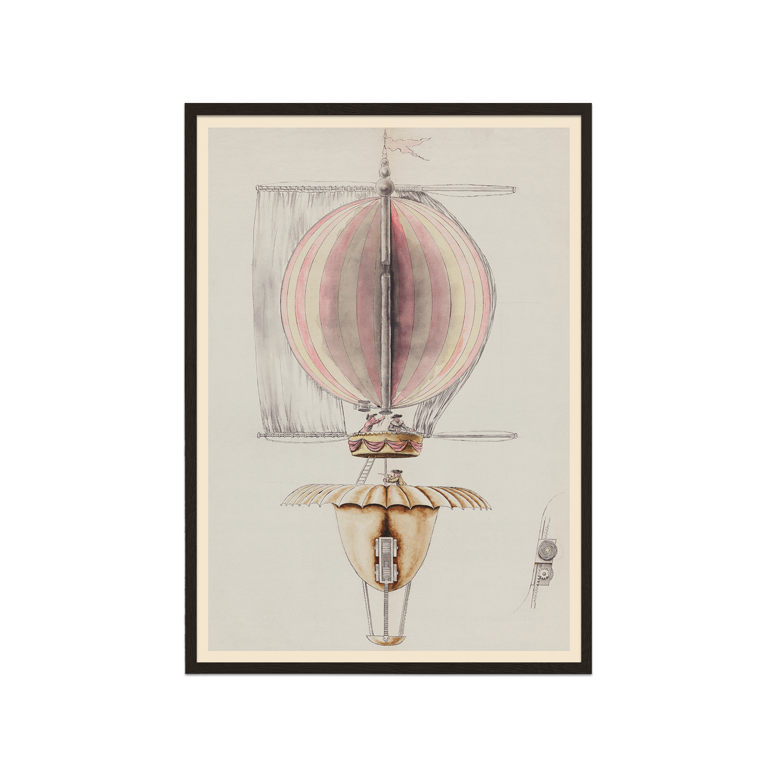 Air Ballon Design Drawing