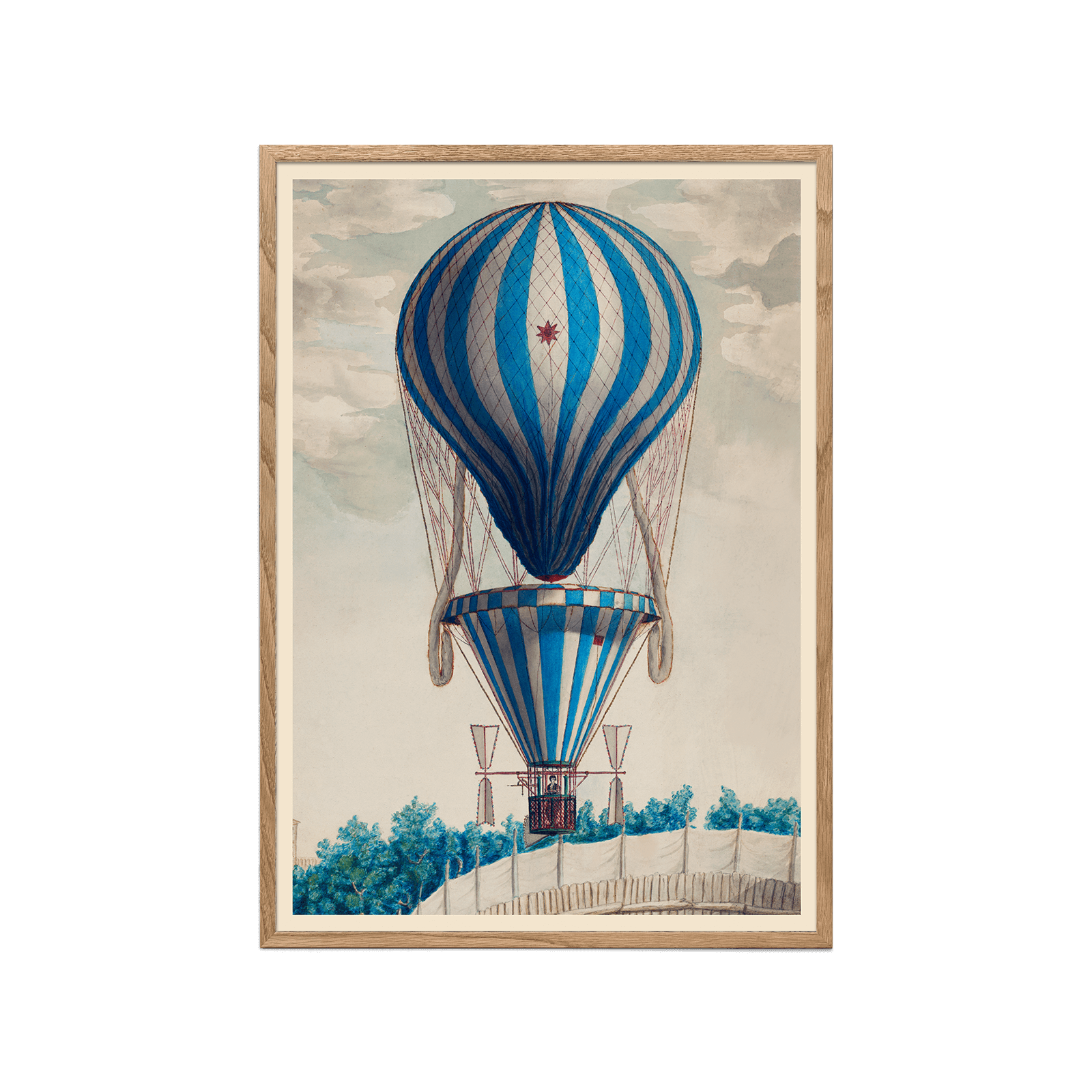 Blue Colored Air Balloon
