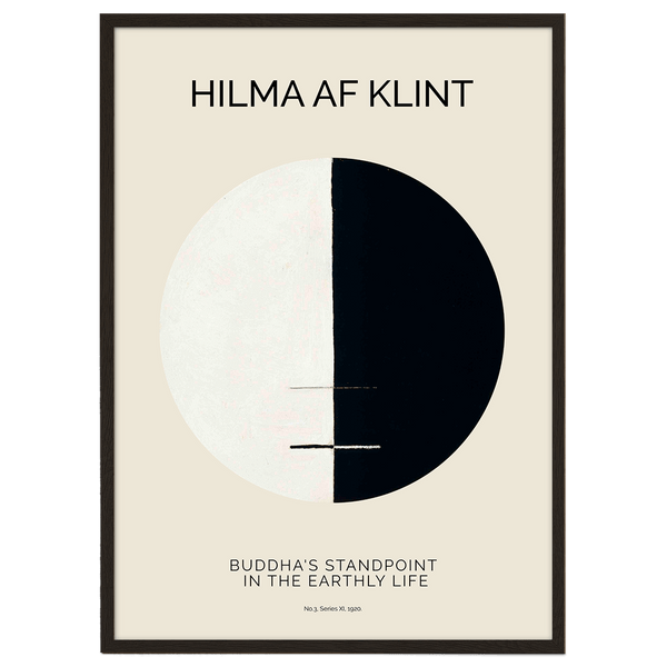 Buddha's Standpoint  in the Earthly Life (Hilma af Klint) Poster