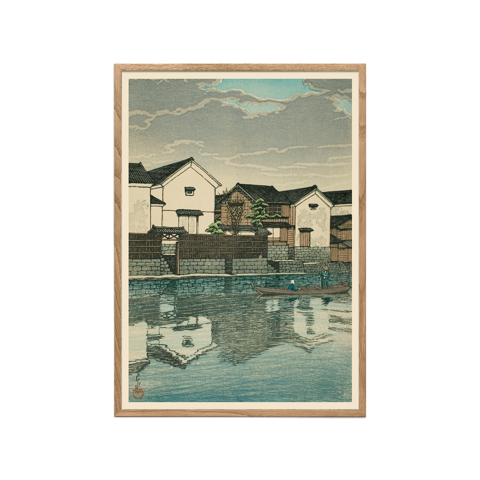 Cloudy Day at Matsue in Izumo Province
