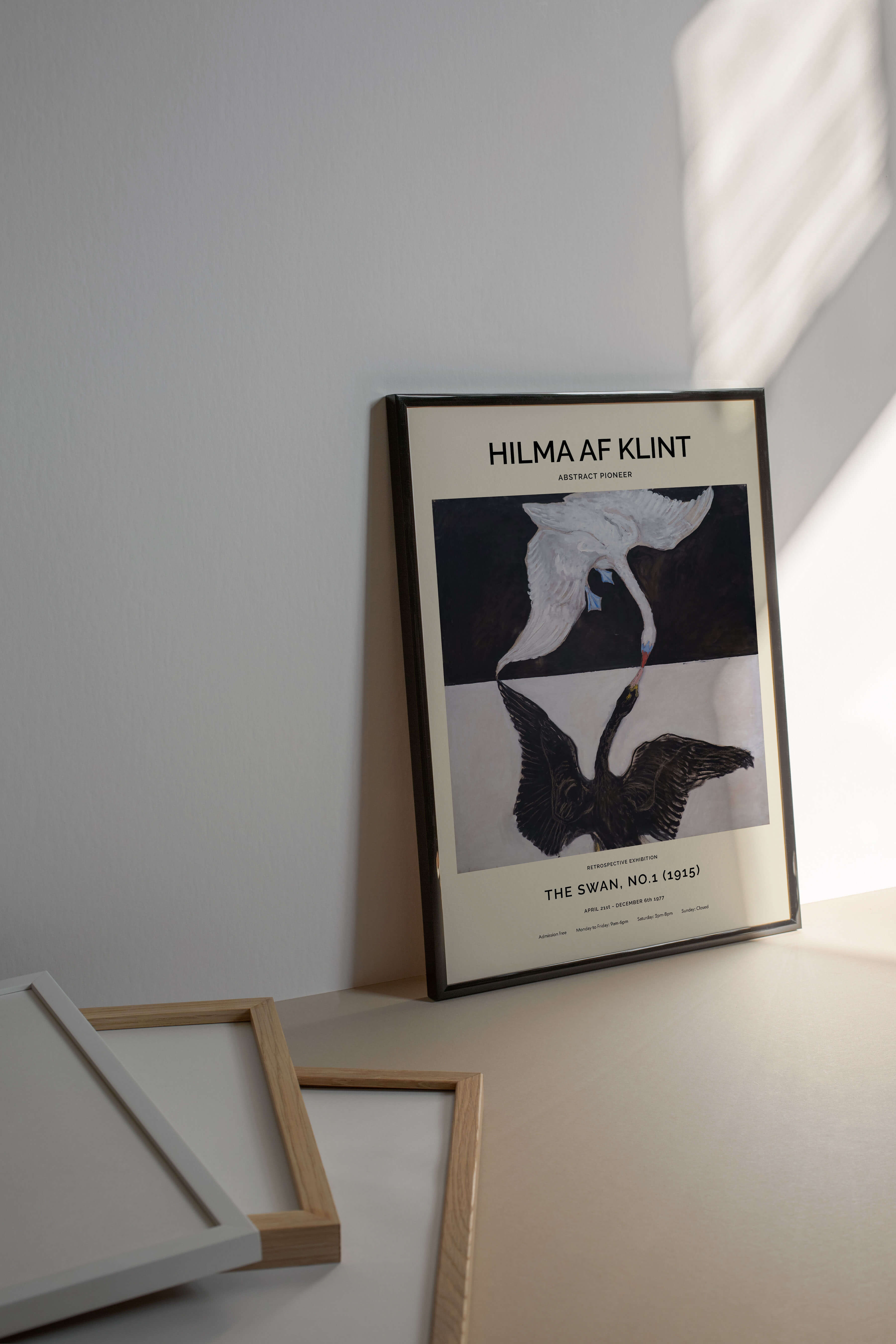 The Swan No.1 (Hilma af Klint) Poster