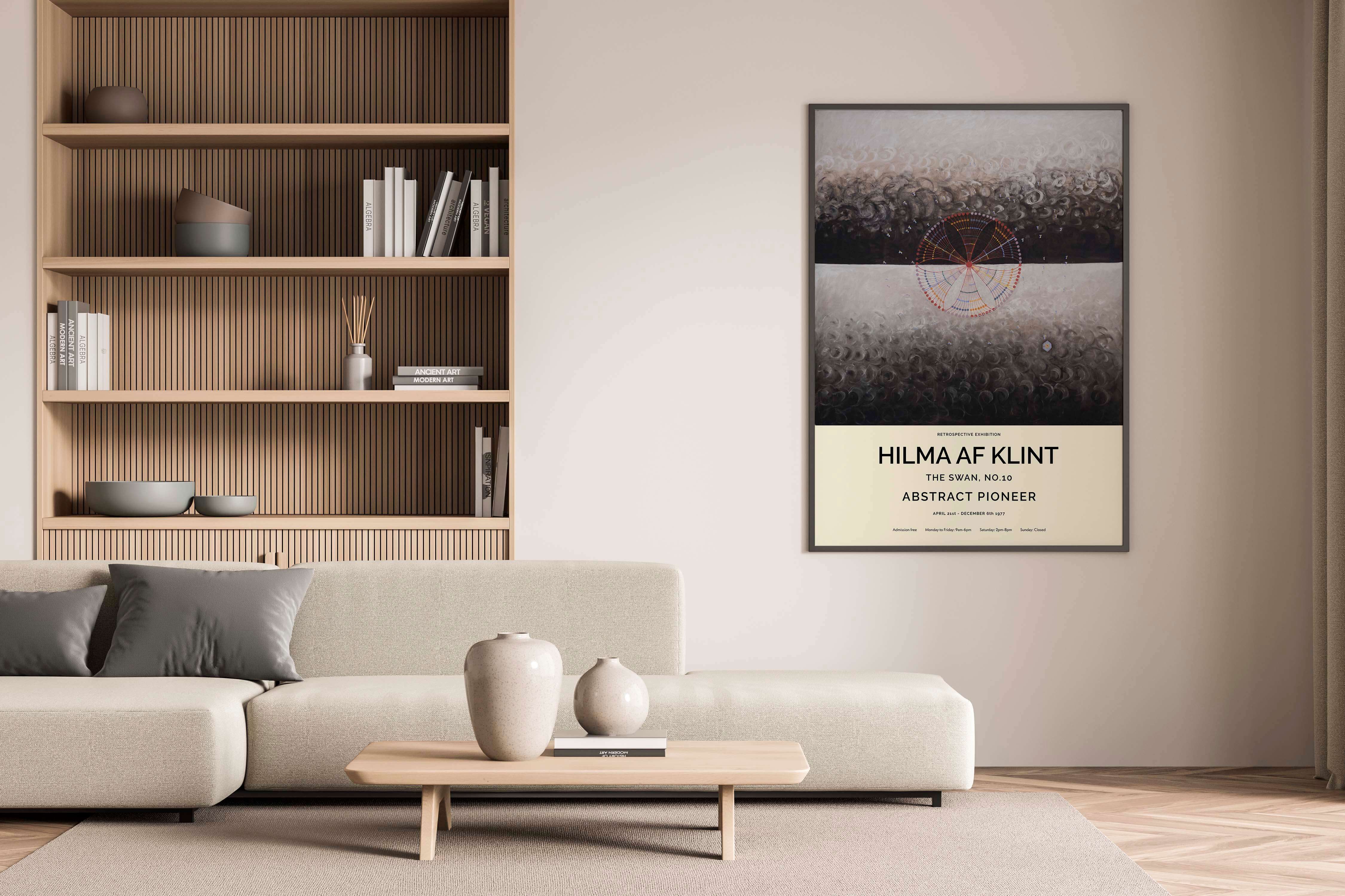 The Swan No.10 (Hilma af Klint) Poster