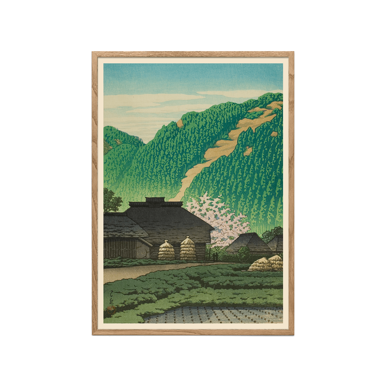 Morning in Nishibira, Izu (Izu Nishibira no asa)