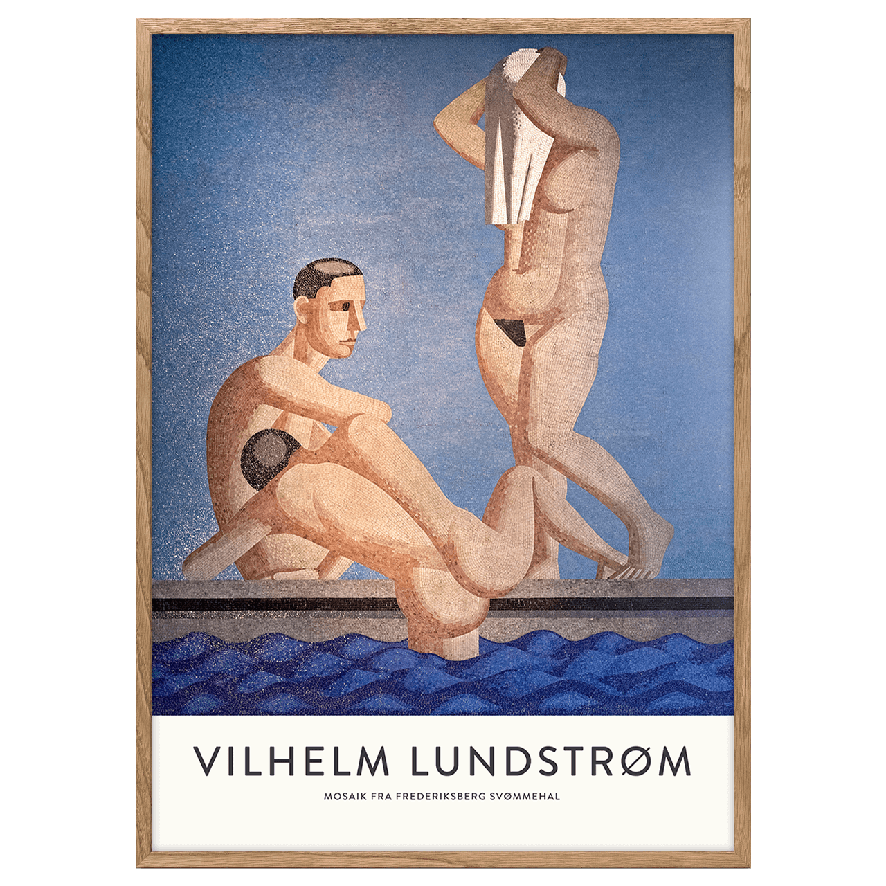 Mosaik fra frederiksberg svømmehal (Vilhelm Lundstrøm)