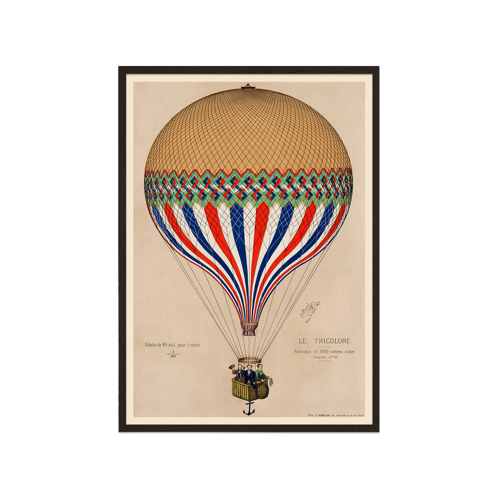 Tricolore Air Balloon