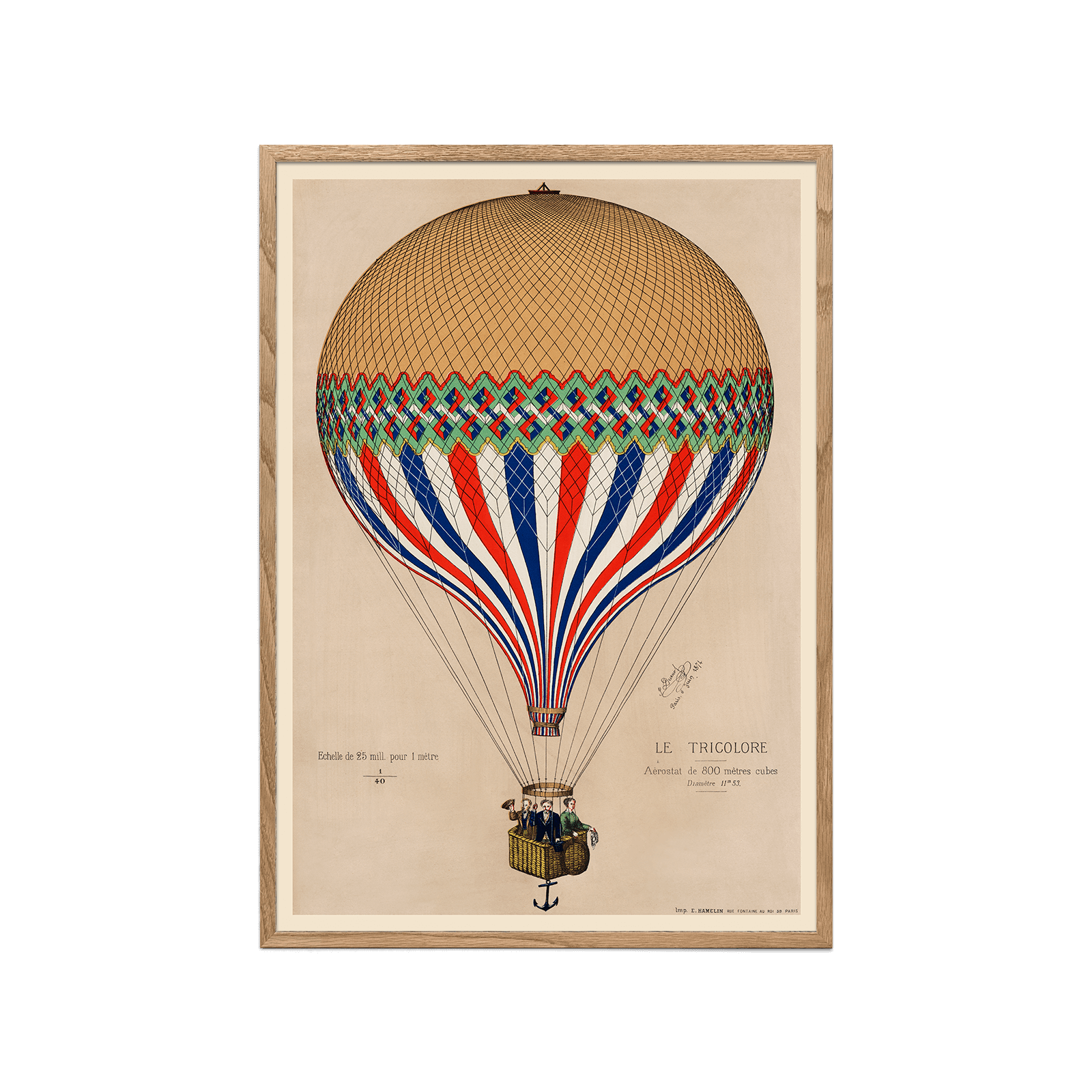 Tricolore Air Balloon