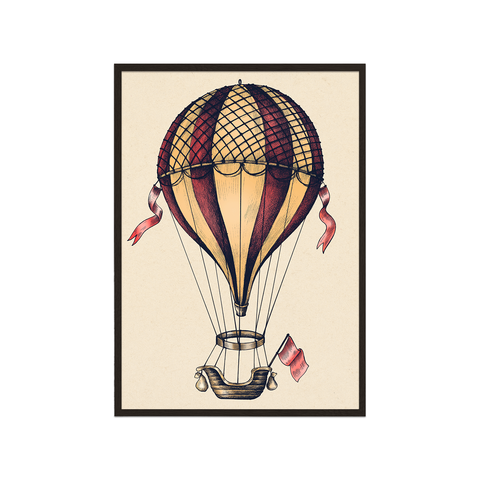 Vintage Hot Air Balloon