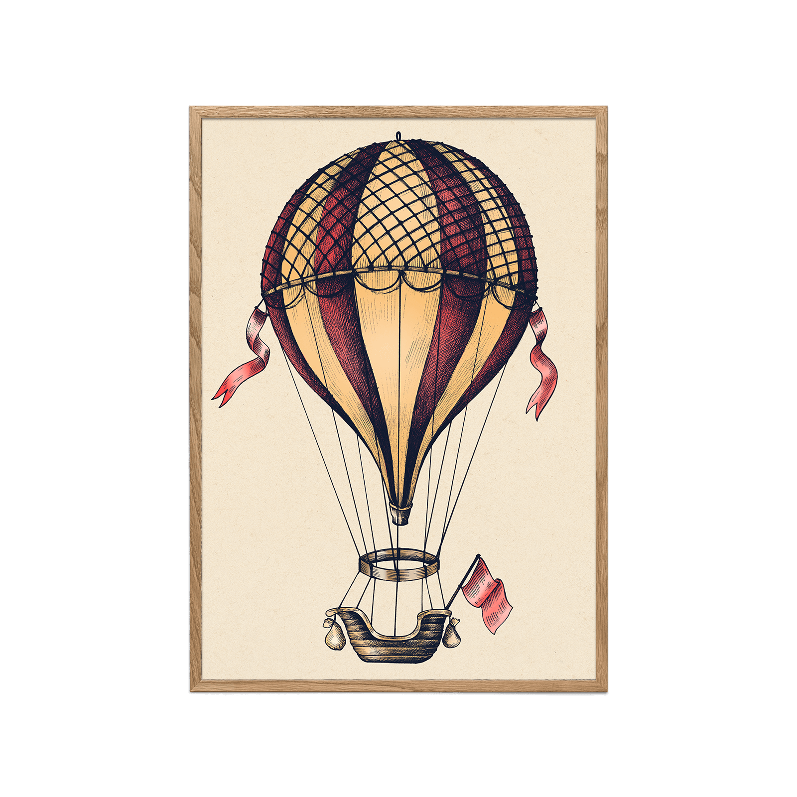 Vintage Hot Air Balloon