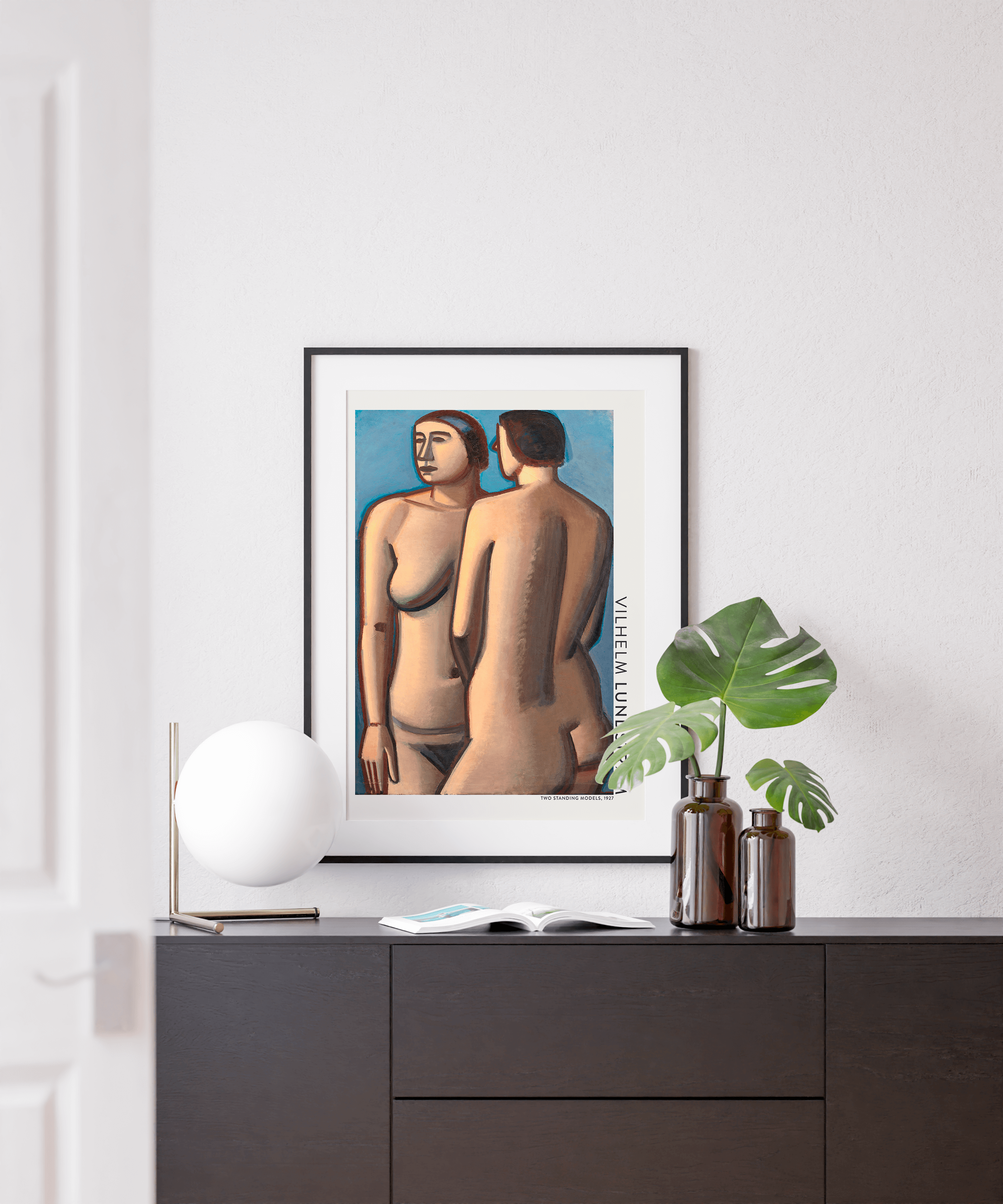 Two Standing Models 1927 (Vilhelm Lundstrøm)