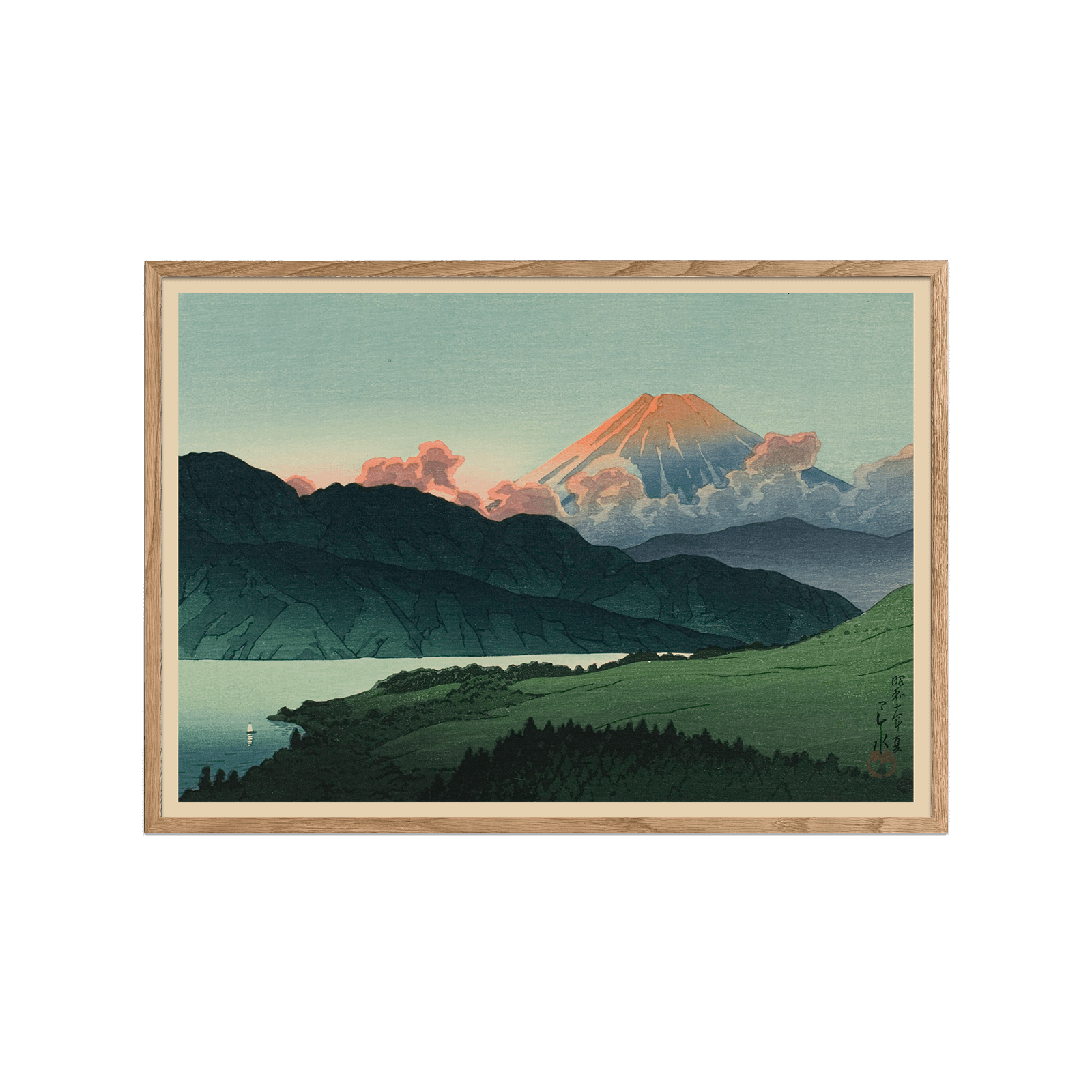 A Nocturnal Fuji, Lake Ashino