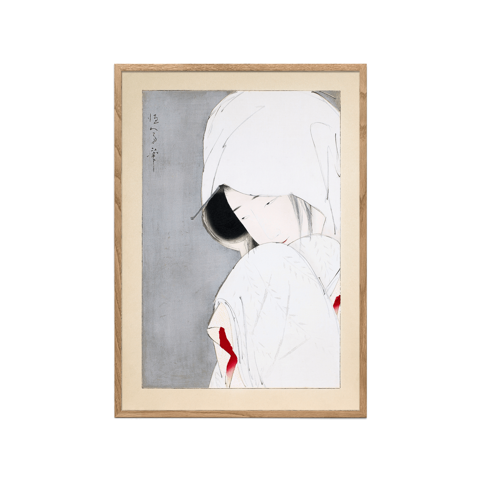 Japanese Woman in White