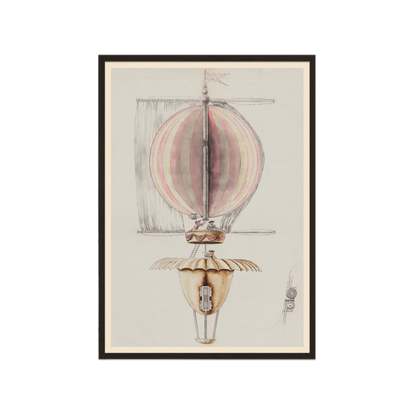 Air Ballon Design Drawing