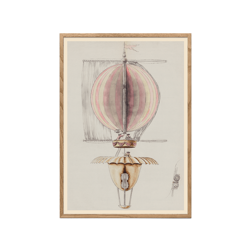 Air Ballon Design Drawing