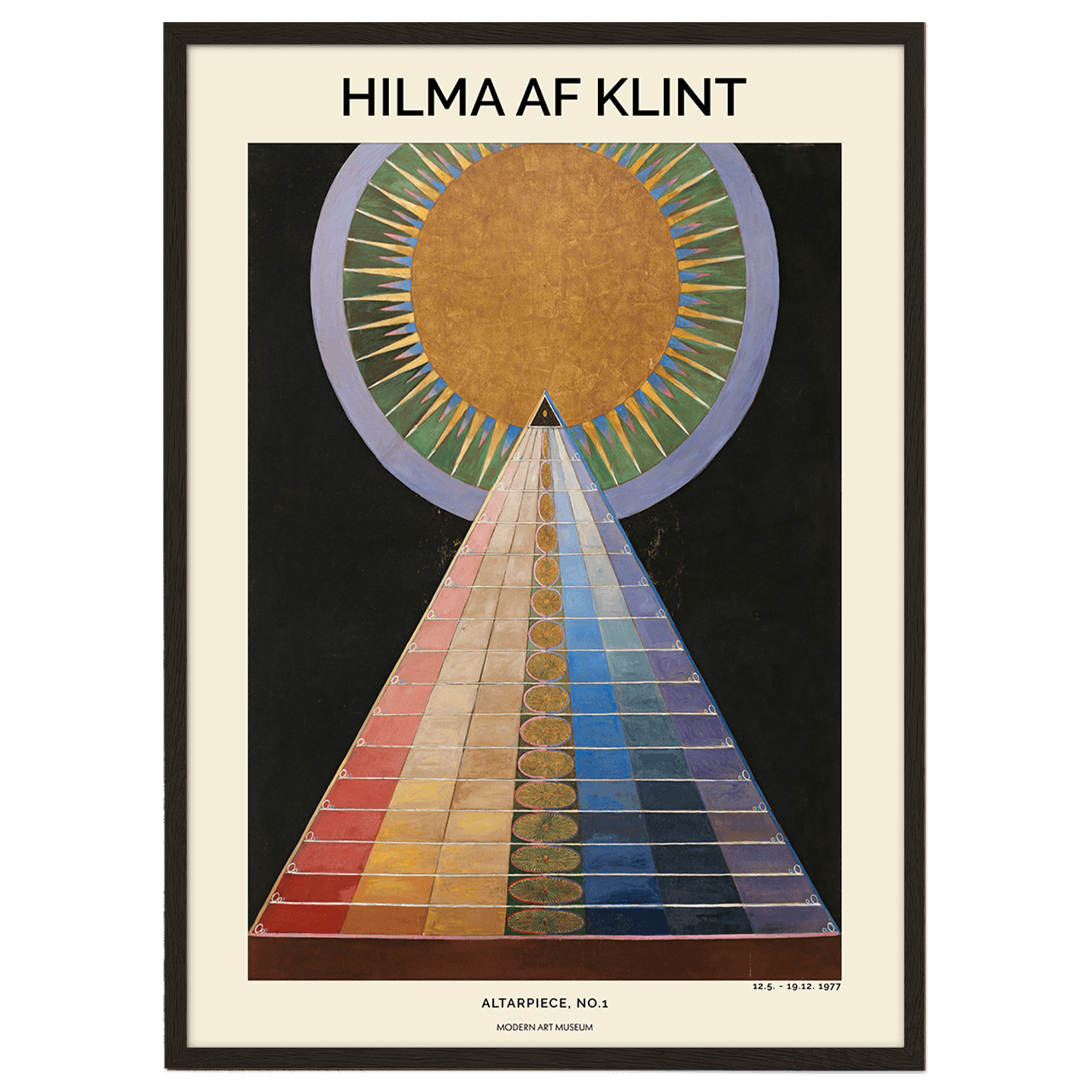 Altarpiece (Hilma af Klint) Poster