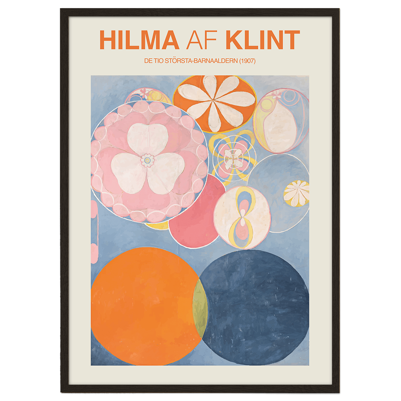 Barnaaldern (Hilma af Klint) Poster