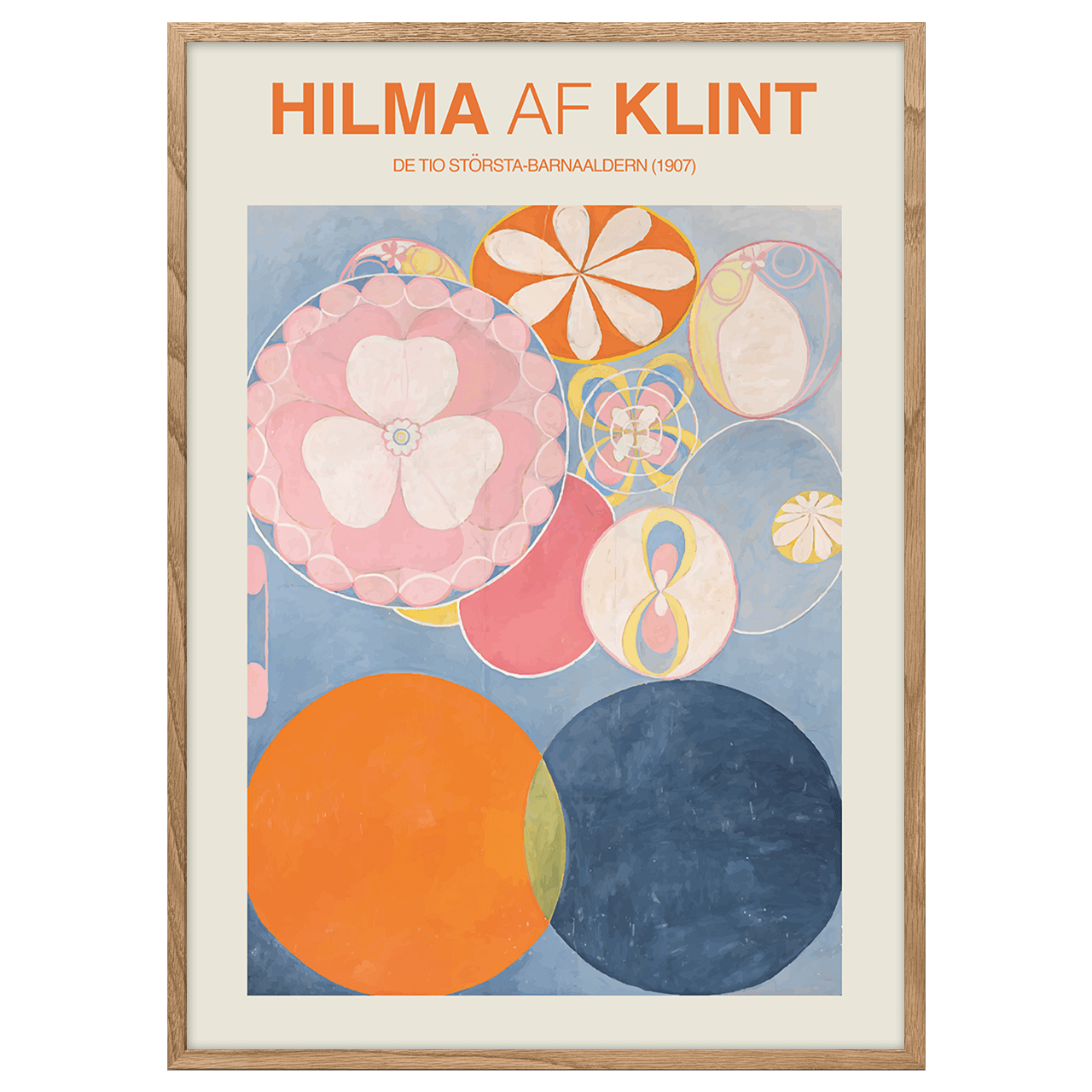 Barnaaldern (Hilma af Klint) Poster