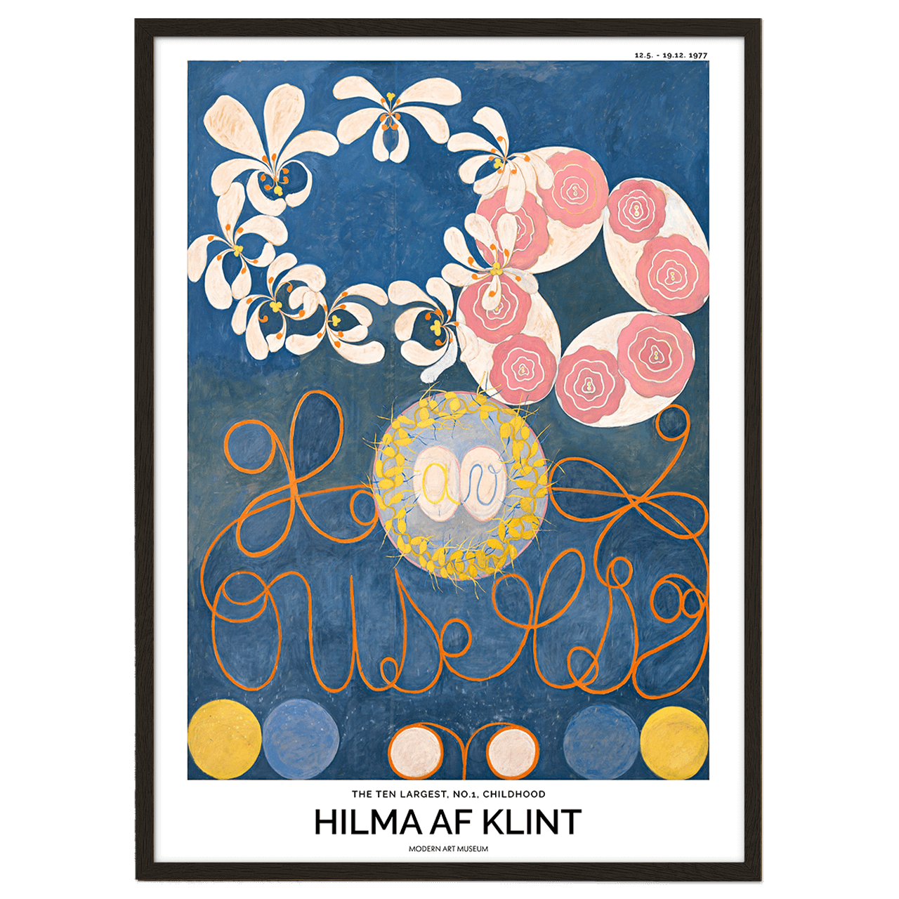 Childhood (Hilma af Klint) Poster