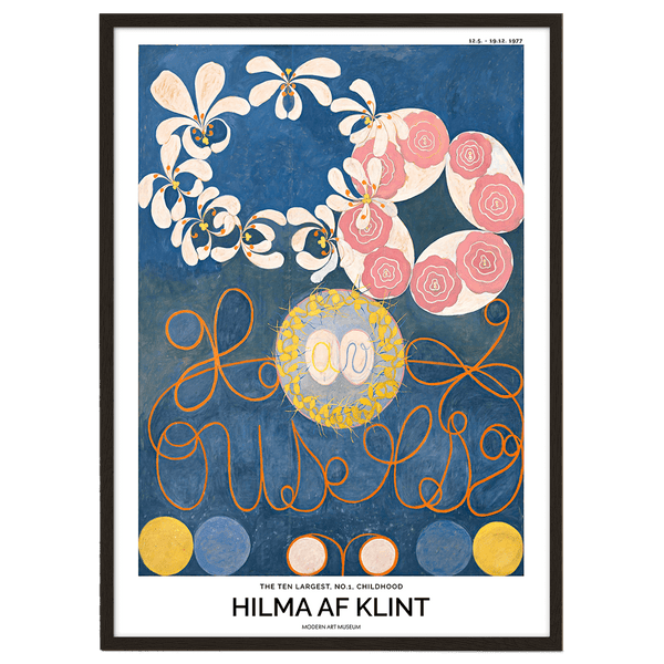 Childhood (Hilma af Klint) Poster