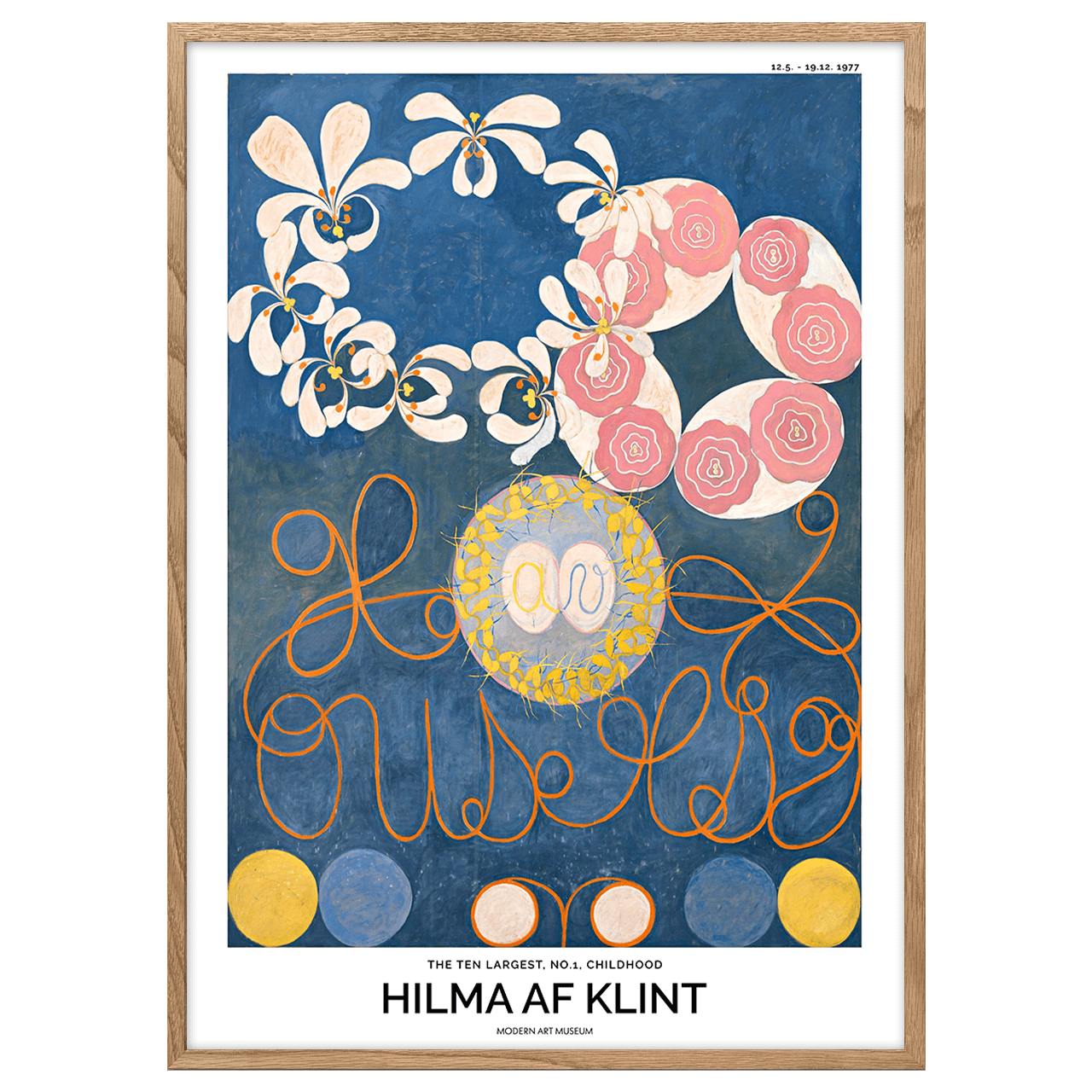 Childhood (Hilma af Klint) Poster