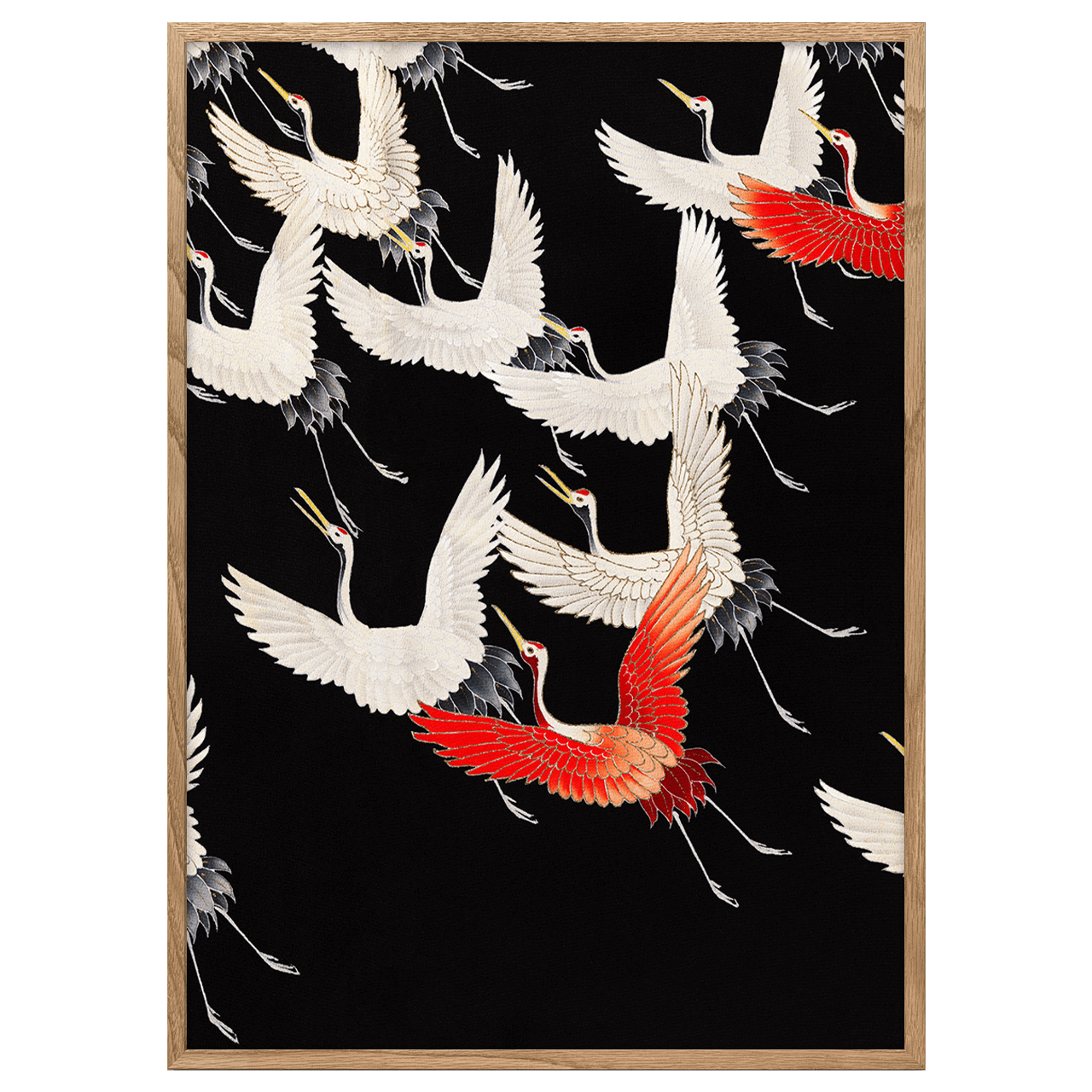 Flying Cranes