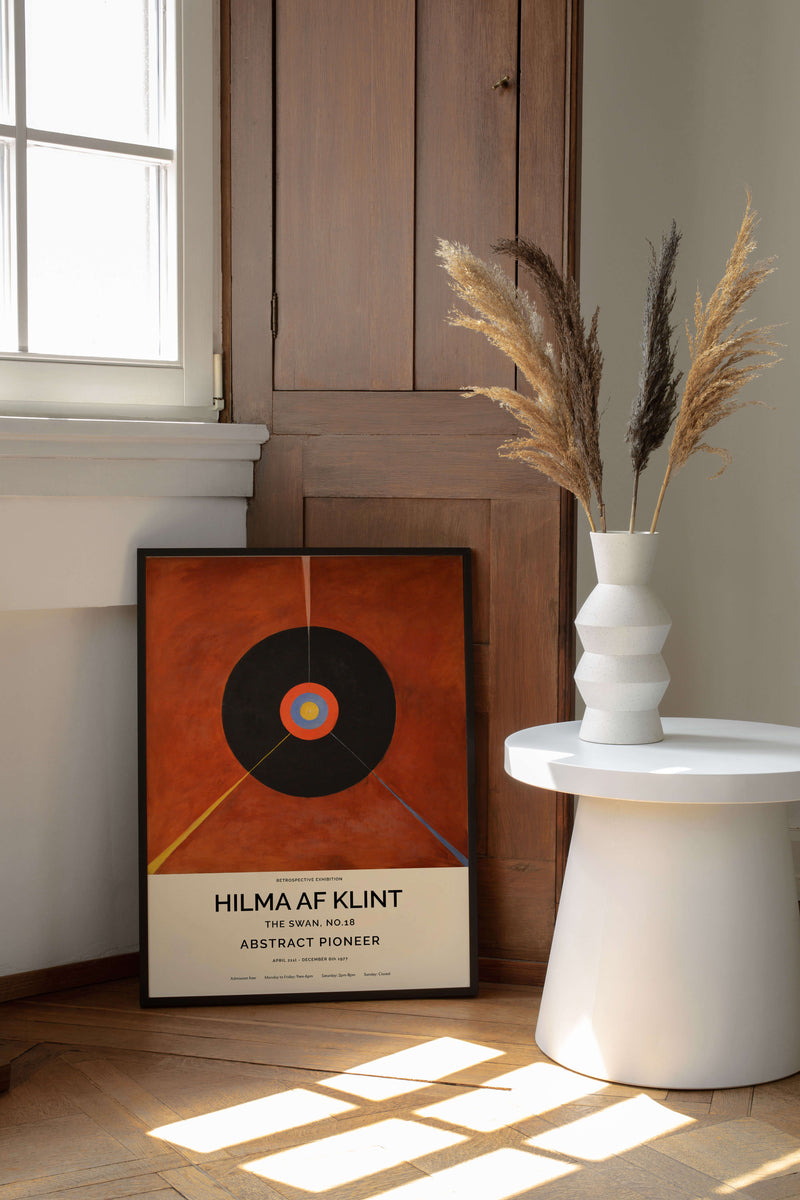 The Swan No.18 (Hilma af Klint) Poster