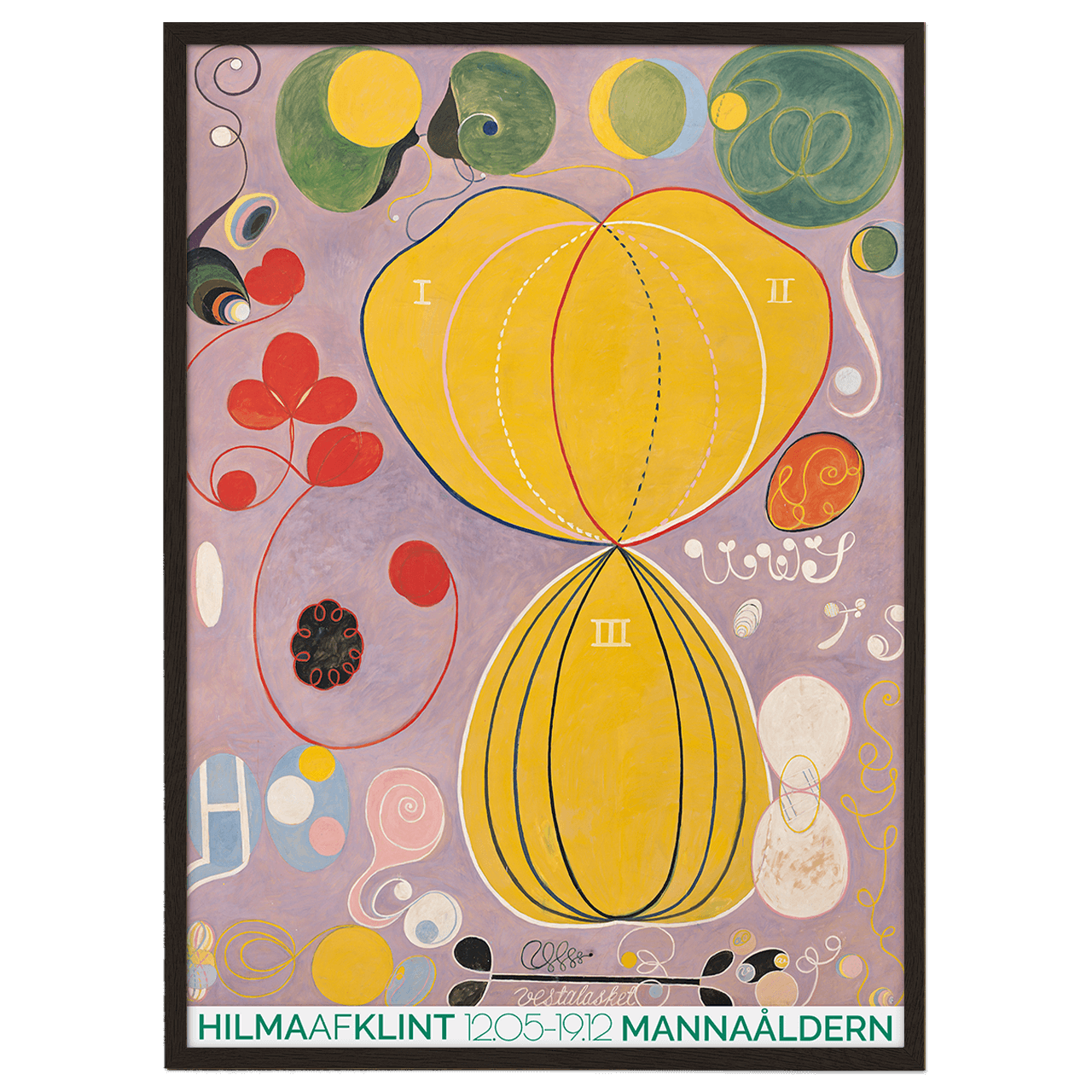 Mannaåldern (Hilma af Klint) Poster