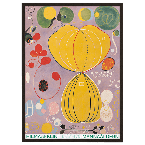 Mannaåldern (Hilma af Klint) Poster