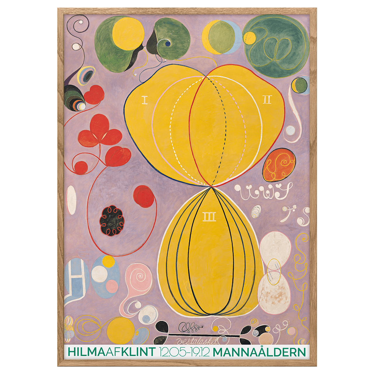 Mannaåldern (Hilma af Klint) Poster