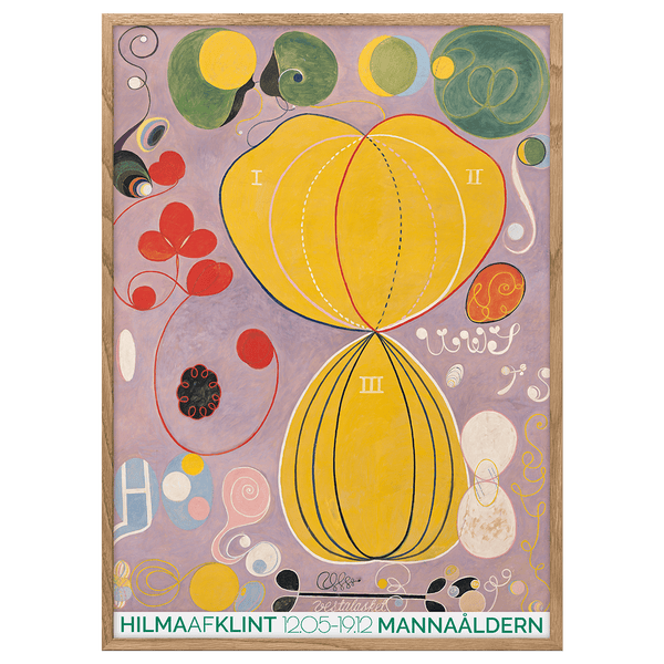 Mannaåldern (Hilma af Klint) Poster