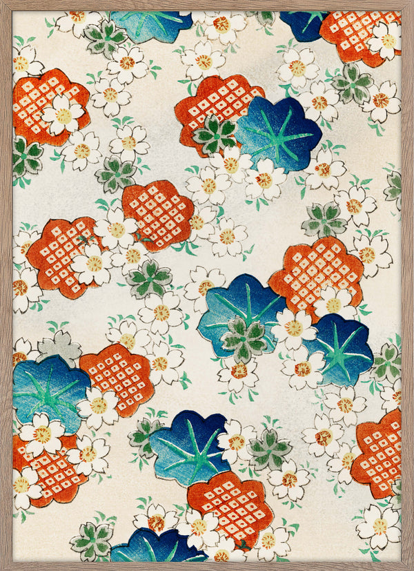 Floral color pattern