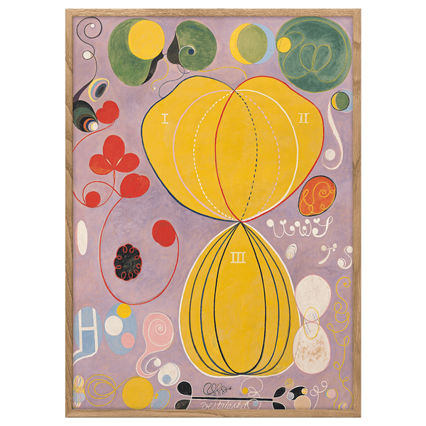 Mannaåldern Full Print (Hilma af Klint) Poster