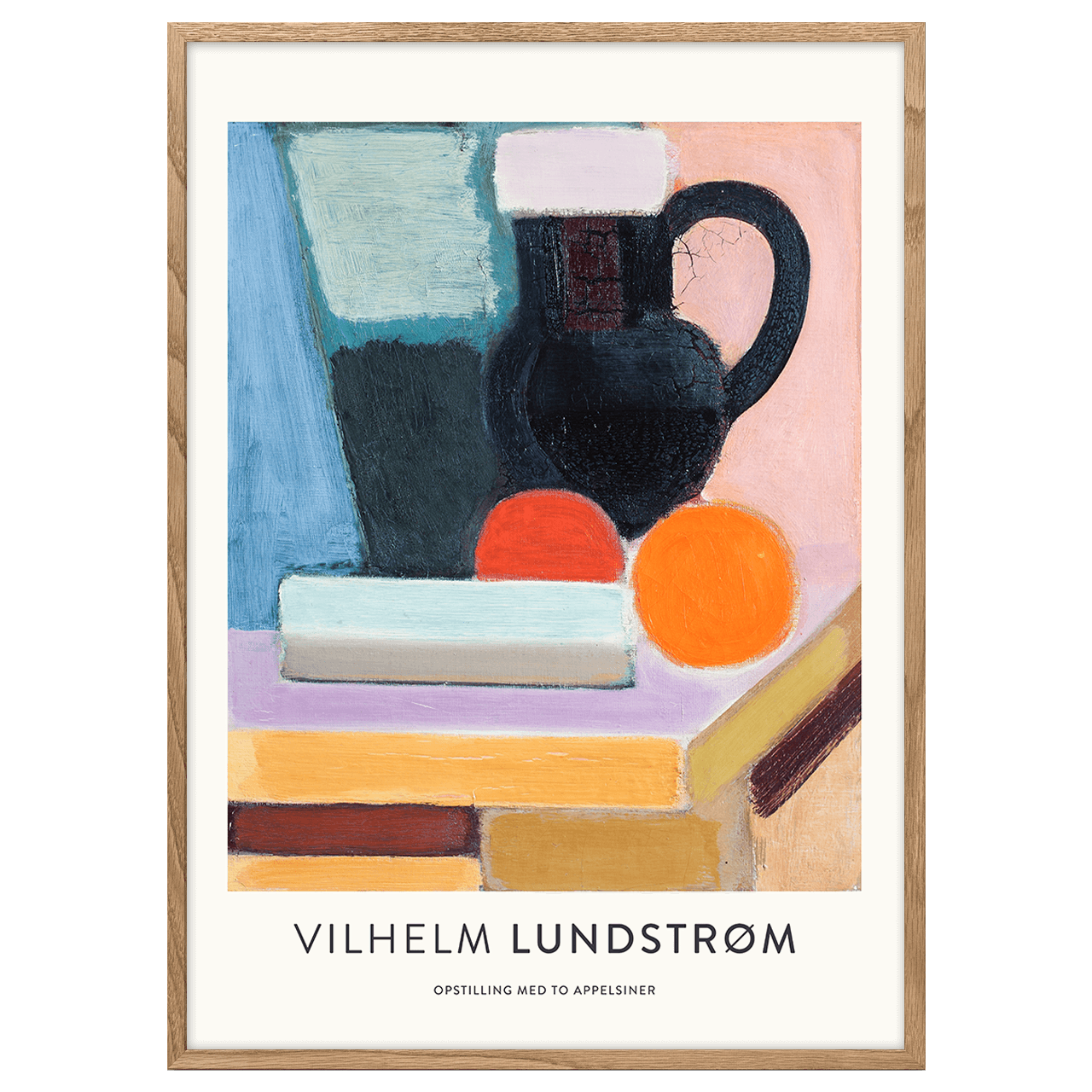 Opstilling med to appelsiner (Vilhelm Lundstrøm)