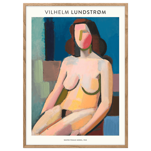 Seated Female Model (Vilhelm Lundstrøm)