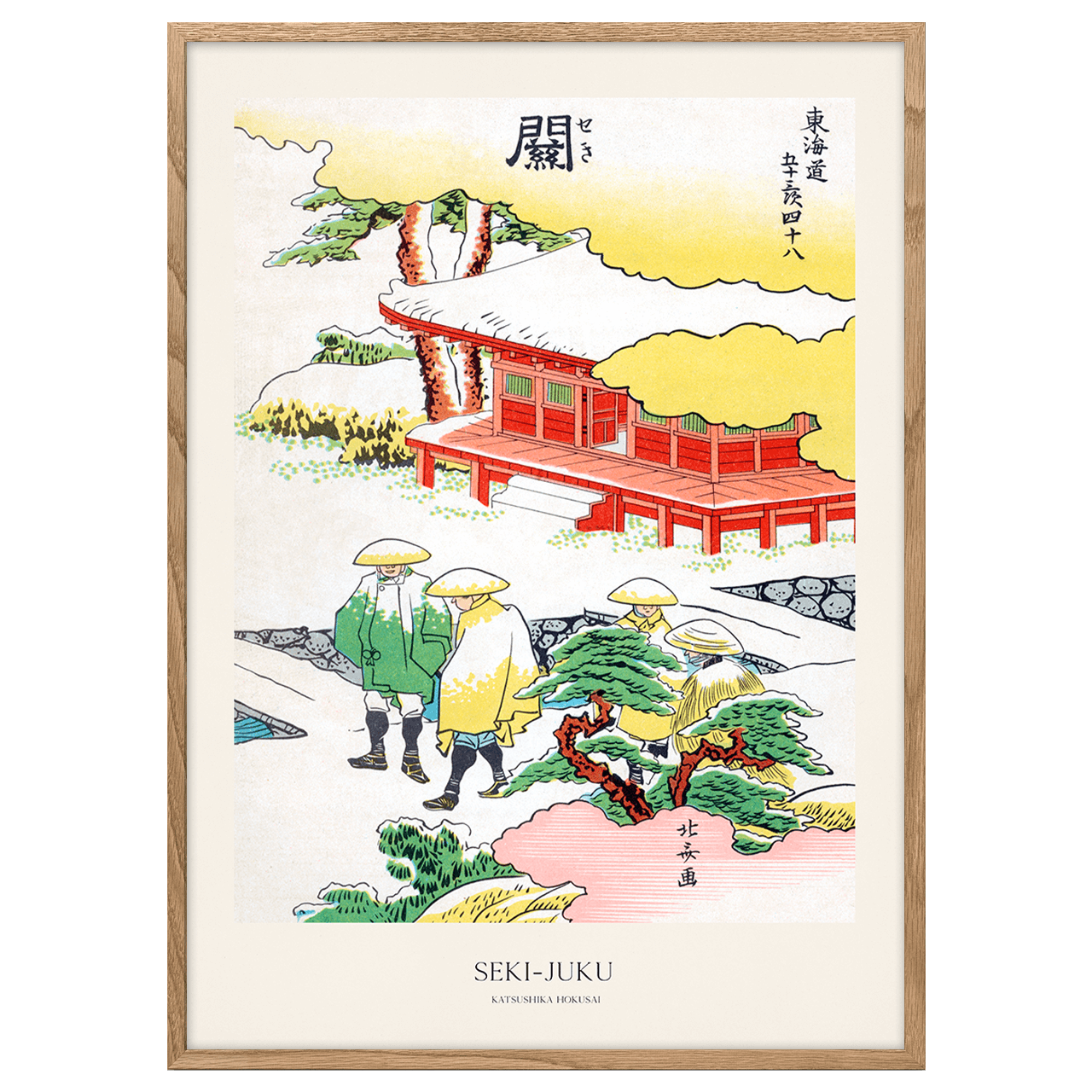Copy of Arai-Juku by Hokusai