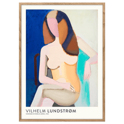 Siddende Kvindelig Model 1950 (Vilhelm Lundstrøm)