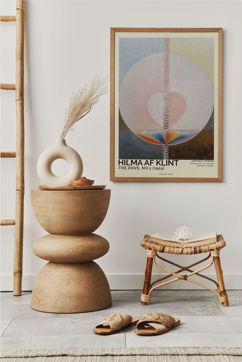 The Dove No.1 (Hilma af Klint) Poster