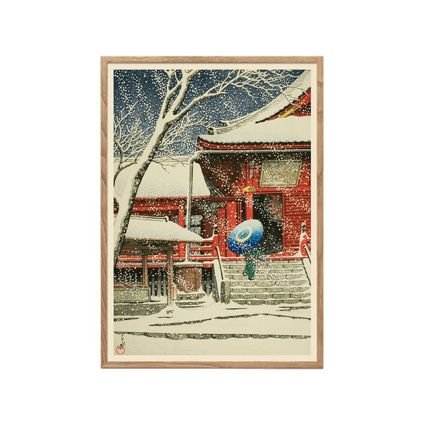Snow at Kiyomizu Hall