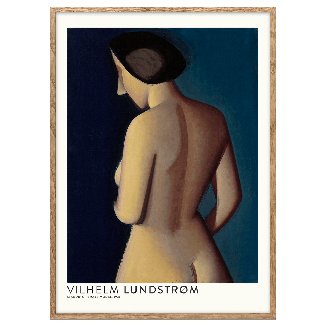 Standing Female Model 1931 (Vilhelm Lundstrøm)