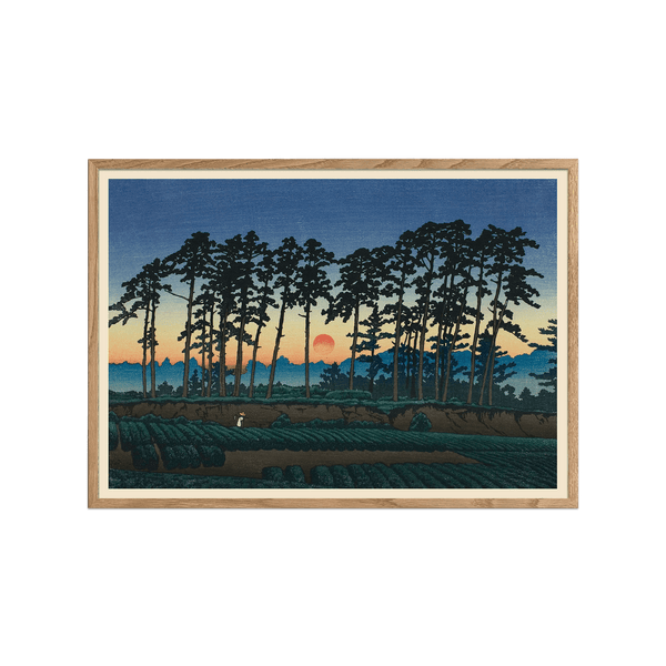 Sunset at Ichinokura, Ikegami