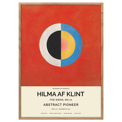 The Swan No.17 (Hilma af Klint) Poster