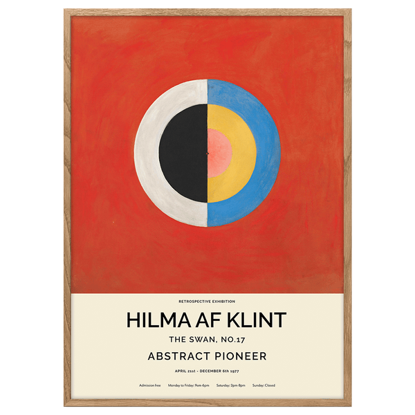 The Swan No.17 (Hilma af Klint) Poster