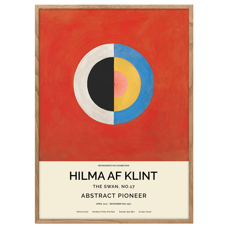 The Swan No.17 (Hilma af Klint) Poster