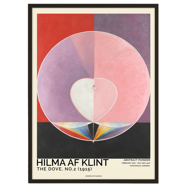 The Dove No.2 (Hilma af Klint) Poster