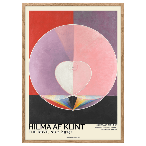 The Dove No.2 (Hilma af Klint) Poster