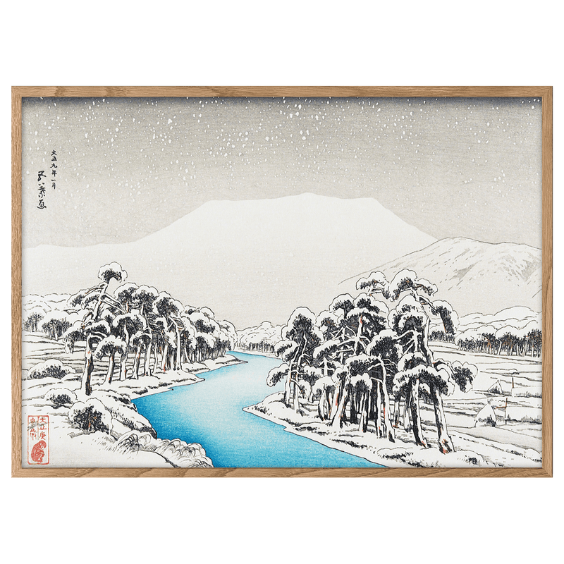 The Great Bridge of Sanjō in Kyoto by Goyo Hashiguchi