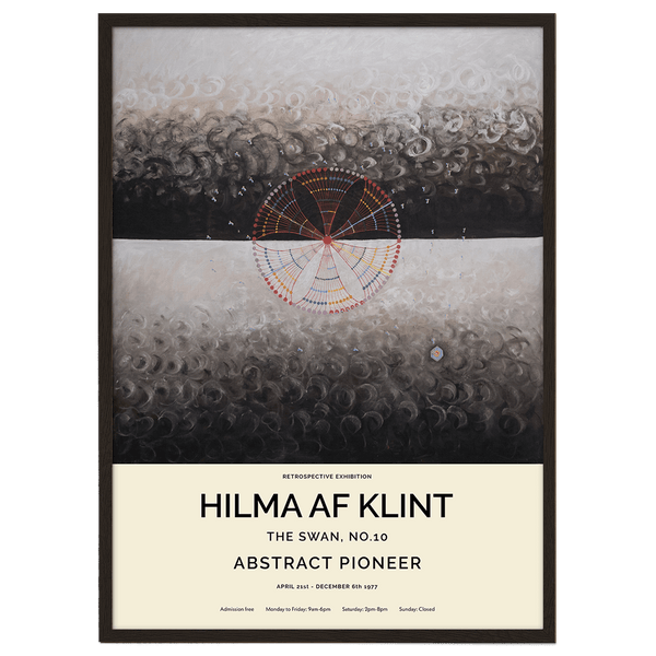 The Swan No.10 (Hilma af Klint) Poster