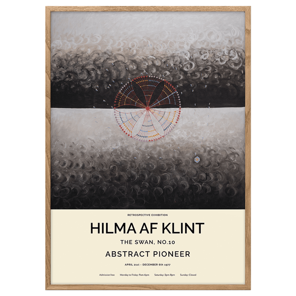The Swan No.10 (Hilma af Klint) Poster