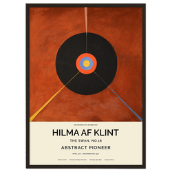 The Swan No.18 (Hilma af Klint) Poster